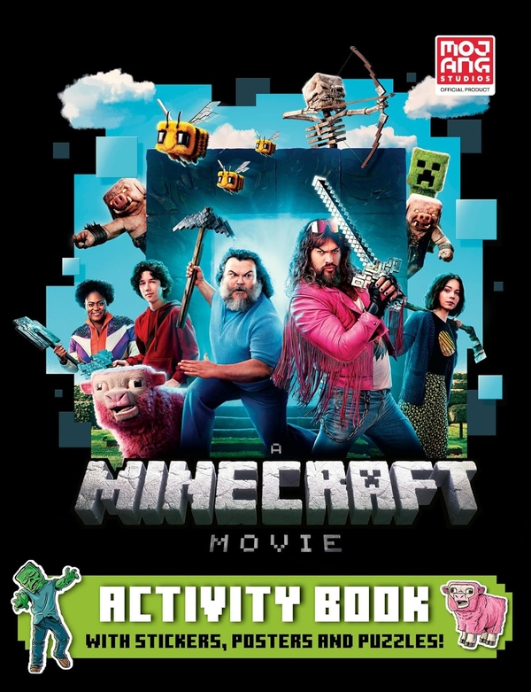 Паперова книга «A Minecraft Movie: Activity Book», автор Mojang AB - фото №1