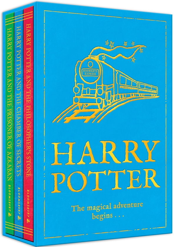 Бумажная книга «Harry Potter. The magical adventure begins. Three book set, includes Vols 1-3: Philosopher's Stone, Chamber of Secrets and Prisoner of Azkaban», автор Джоан Роулинг - фото №1