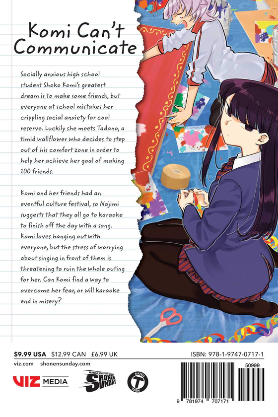 Бумажная книга «Komi Can't Communicate. Volume 6», автор Томохито Ода - фото №1