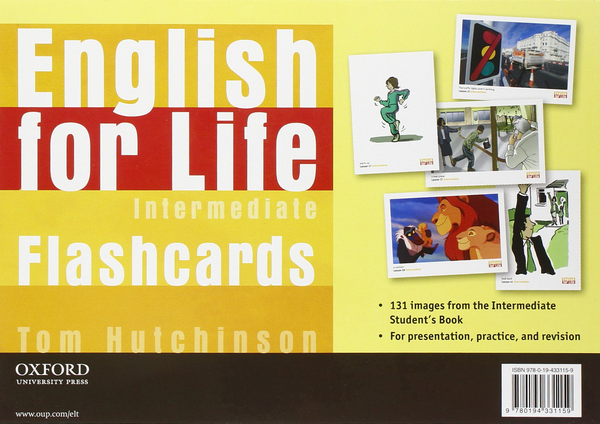 [object Object] «English for Life Intermediate. ITOOLS Flashcards», автор Том Хатчінсон - фото №1