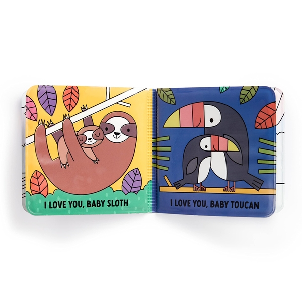 Бумажная книга «I Love You, Baby Color Magic Bath Book» - фото №1