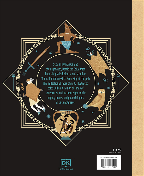 Бумажная книга «Greek Myths: Meet the heroes, gods, and monsters of ancient Greece», автор Джин Мензис - фото №1