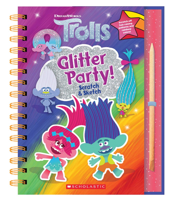 [object Object] «Trolls. Scratch Magic. Glitter Party!», автор Ти Джей Уокер - фото №1
