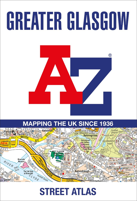 Бумажная книга «Greater Glasgow A-Z Street Atlas» - фото №1