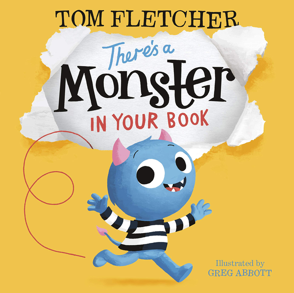 Бумажная книга «There’s a Monster in Your Book», автор Том Флетчер - фото №1