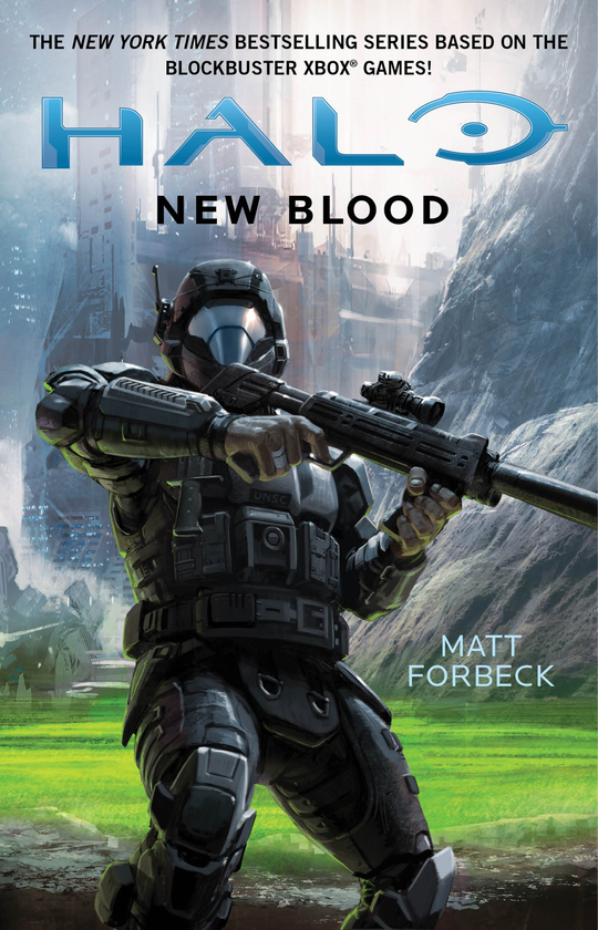 Бумажная книга «Halo: New Blood», автор Мэтт Форбек - фото №1