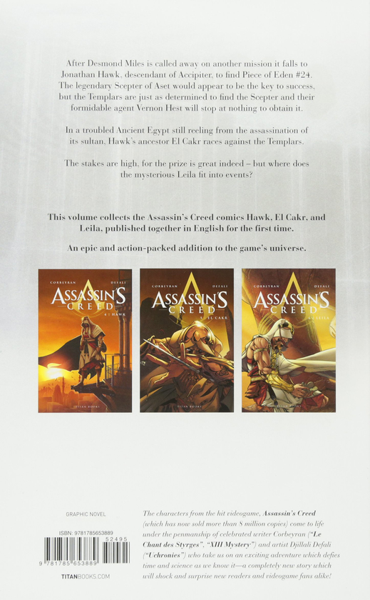 Бумажная книга «Assassins Creed - The Hawk Trilogy », автор Эрик Корбейран - фото №1