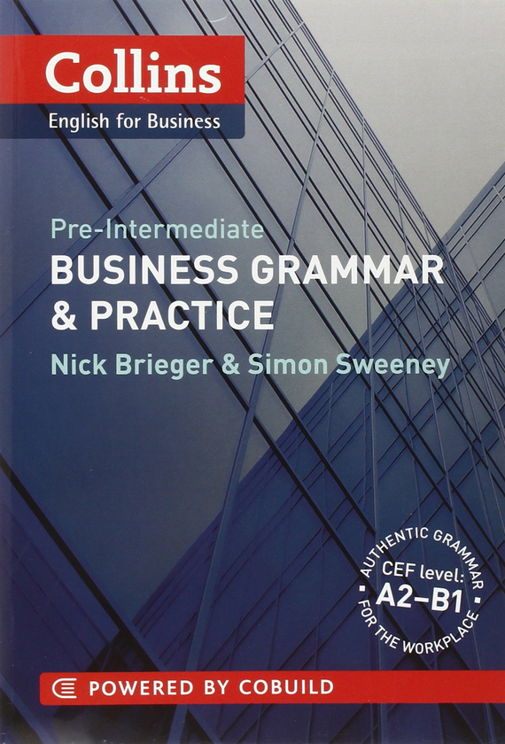 Бумажная книга «Pre-Intermediate Business Grammar & Practice», автор Ник Бригер - фото №1