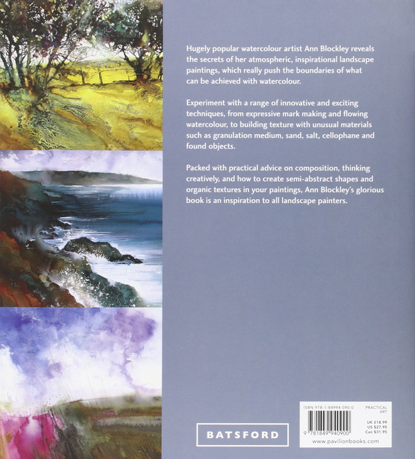 Бумажная книга «Experimental Landscapes in Watercolour», автор Энн Блокли - фото №1