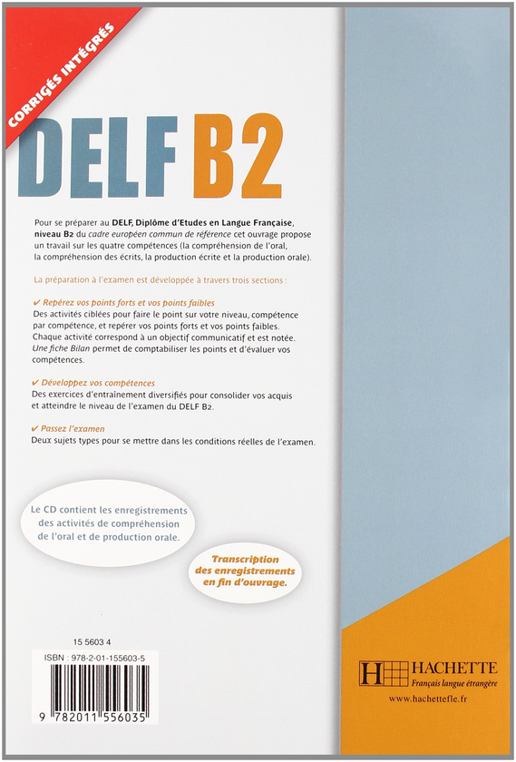 [object Object] «Preparation a l'examen du Delf: Livre B2 (+ CD audio)», авторів Marie-Christine Jamet, Virginie Collini - фото №2 - мініатюра