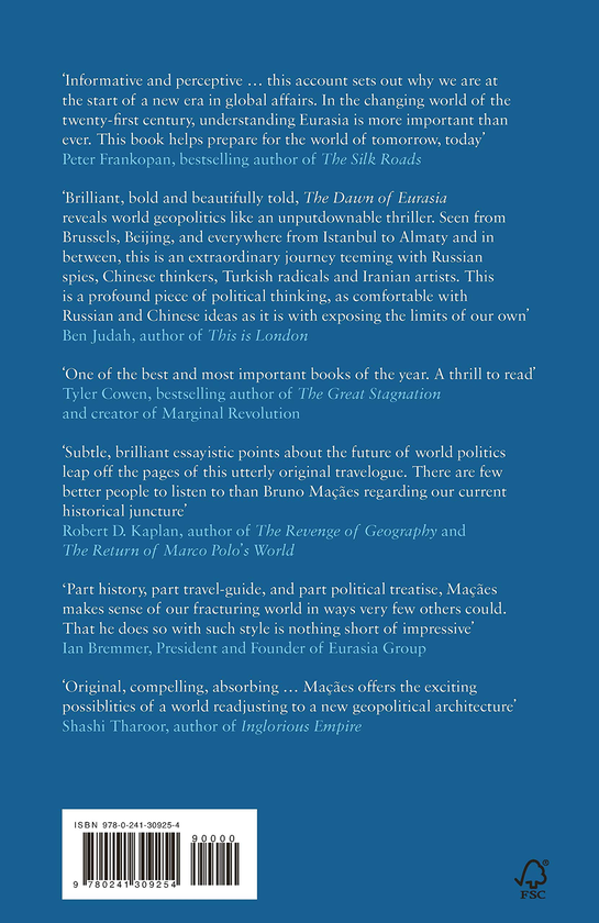 Бумажная книга «The Dawn of Eurasia: On the Trail of the New World Order», автор Бруно Макаес - фото №1