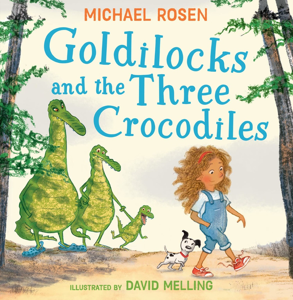 Бумажная книга «Goldilocks and the Three Crocodiles», автор Майкл Розен - фото №1