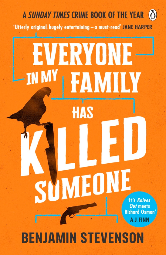 Паперова книга «Everyone In My Family Has Killed Someone», автор Бенджамін Стівенсон - фото №1