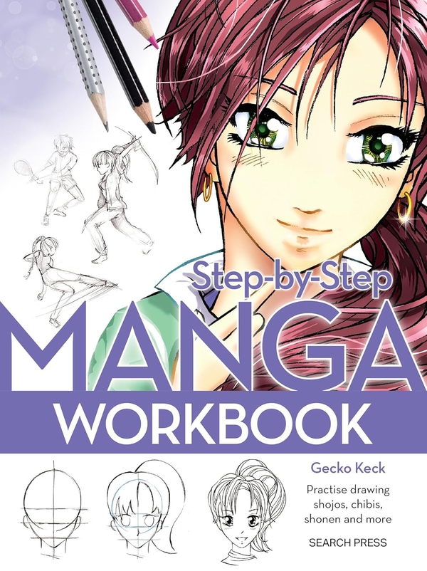 [object Object] «Step-by-Step Manga Workbook», автор Гекко Кек - фото №1