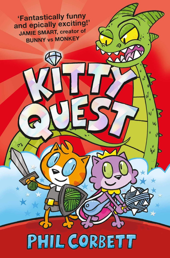 Паперова книга «Kitty Quest», автор Філ Корбетт - фото №1