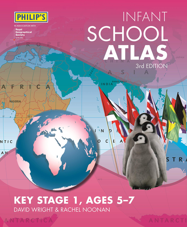 Бумажная книга «Philip's Infant School Atlas : For 5-7 year olds» - фото №1