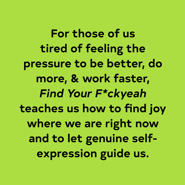 Бумажная книга «Find Your F*ckyeah» - фото №1
