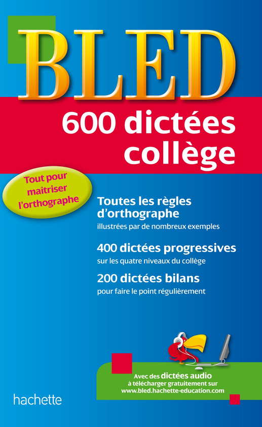 Паперова книга «Bled 600 dictées Collège», автор Isabelle de Lisle - фото №1