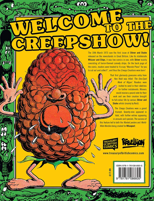 Бумажная книга «Creepy Creations», автор Кен Рид - фото №1