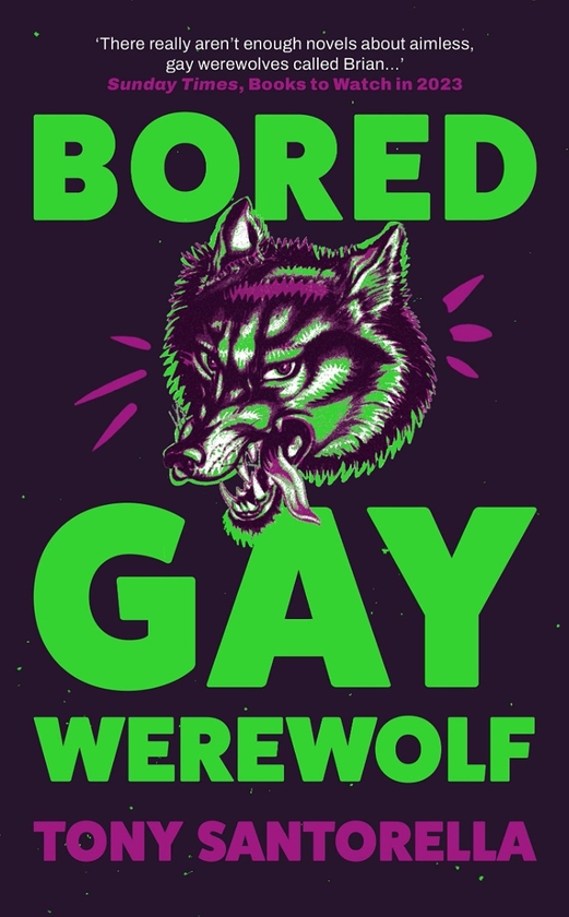 Бумажная книга «Bored Gay Werewolf», автор Тони Санторелла - фото №1