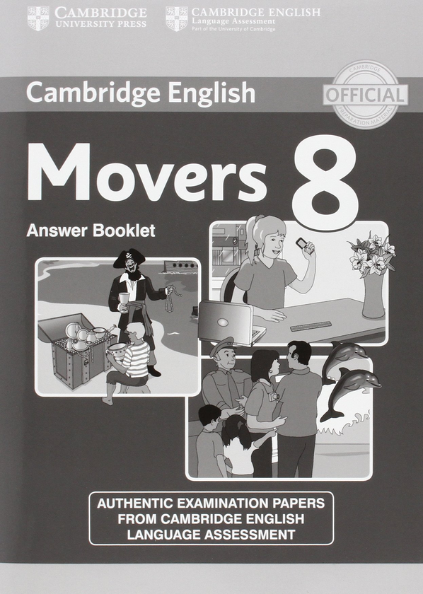 Паперова книга «Cambridge English Young Learners 8 Movers Answer Booklet» - фото №1