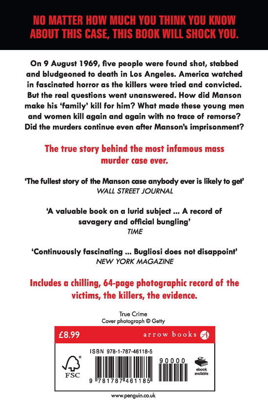 Книга «Helter Skelter. The True Story of the Manson Murders