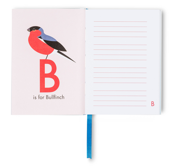 Паперова книга «I Like Birds: An Alphabet of Birds Address Book» - фото №1