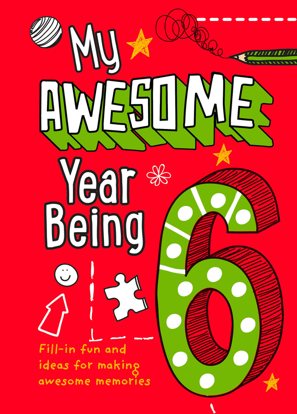 Бумажная книга «My Awesome Year being 6» - фото №1
