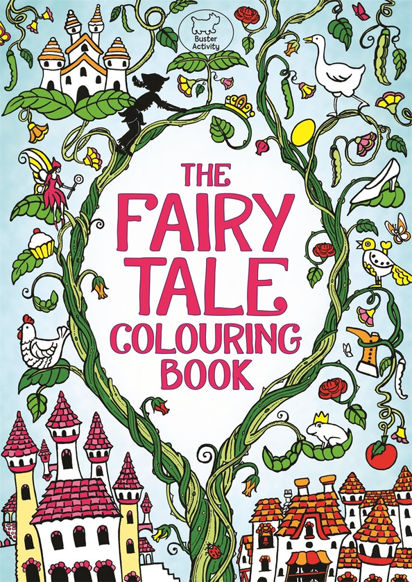 Паперова книга «The Fairy Tale Colouring Book», автор Рейчел Клойне - фото №1