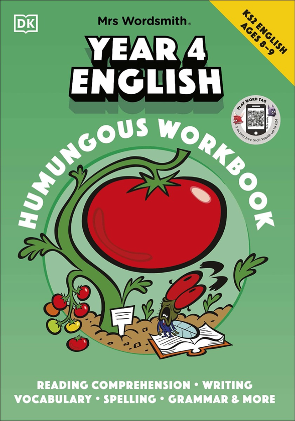 [object Object] «Year 4 English Humungous Workbook, Ages 8-9 (Key Stage 2)», автор Миссис Вордсмит - фото №1