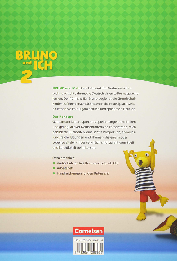 Бумажная книга «Bruno und ich - Deutsch für Kinder Band 2. Schülerbuch mit Audios online» - фото №1