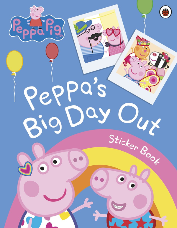 Бумажная книга «Peppa Pig. Peppa's Big Day Out Sticker Scenes Book» - фото №1