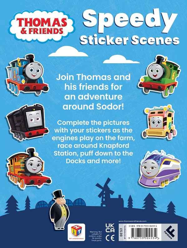 Бумажная книга «Thomas & Friends. Speedy Sticker Scenes» - фото №1