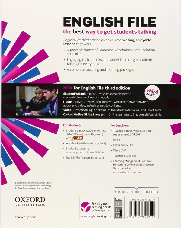 [object Object] «English File Intermediate Plus: Student's Book & iTutor Pack », автор Клайв Оксенден - фото №2 - мініатюра