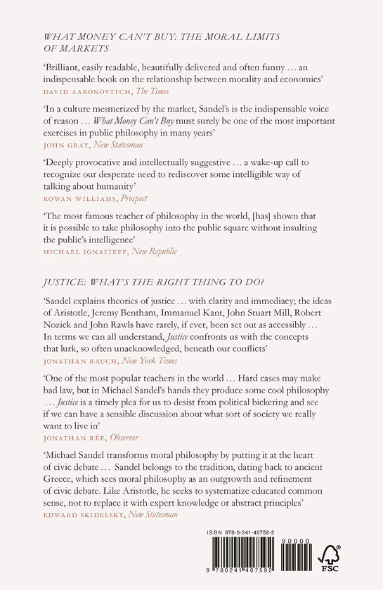 Бумажная книга «The Tyranny of Merit. What’s Become of the Common Good?», автор Майкл Сэндел - фото №1