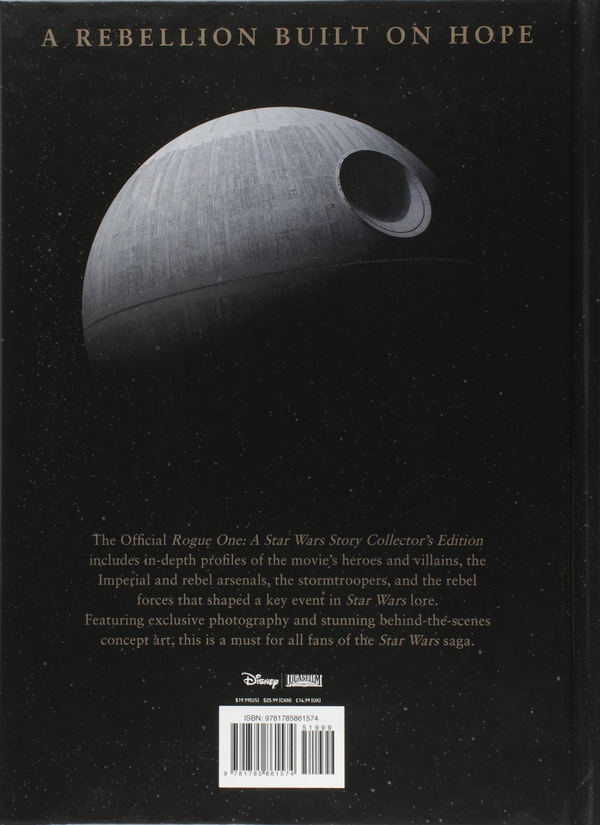 Бумажная книга «Star Wars: Rogue One: A Star Wars Story The Official Collector's Edition Volume 1» - фото №1