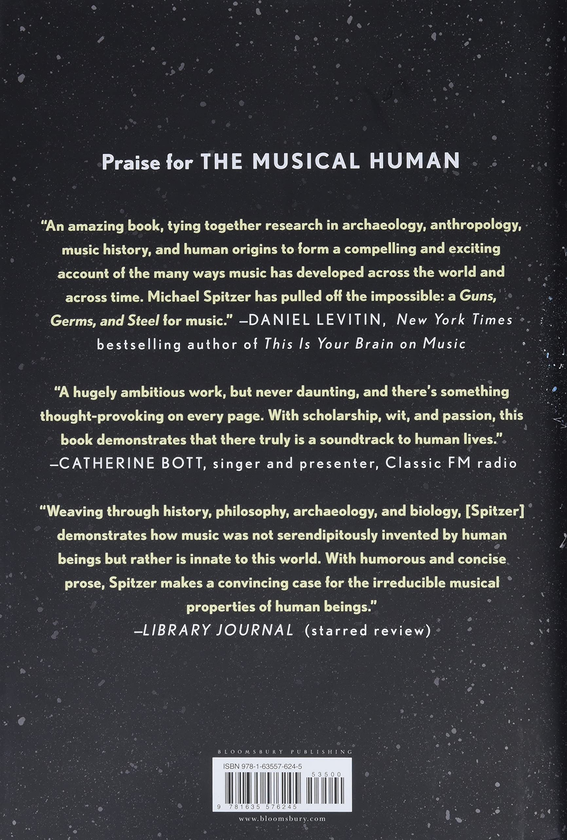 Бумажная книга «The Musical Human: A History of Life on Earth», автор Майкл Спитцер - фото №1