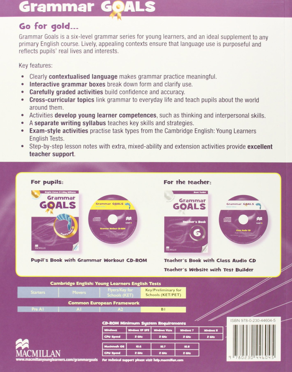 [object Object] «Grammar Goals Level 6. Student's Book (+ CD-ROM)», авторів Ангела Ланас, Ліббі Уільямс - фото №2 - мініатюра