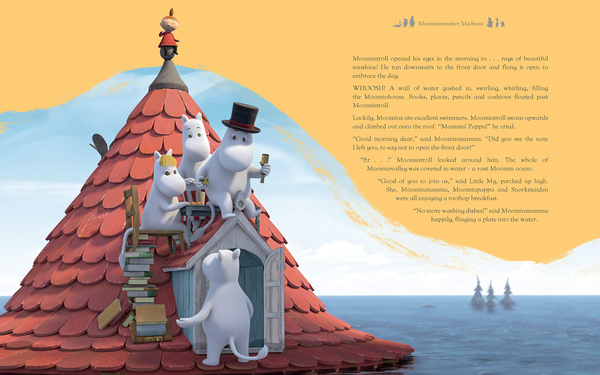 Паперова книга «Adventures in Moominvalley», автор Аманда Лі - фото №1