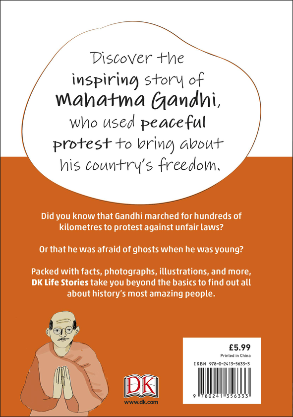 Паперова книга «Gandhi», автор Даян Бейлі - фото №1