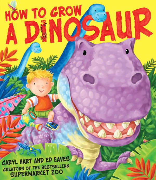 Бумажная книга «How to Grow a Dinosaur», автор Кэрил Харт - фото №1