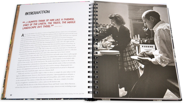 Паперова книга «Dinner with Jackson Pollock. Recipes, Art & Nature », авторів Робін Лі, Франческа Поллок, Гелен А. Гаррісон - фото №1