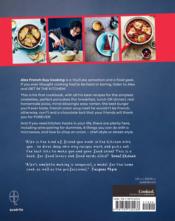 Бумажная книга «Just a French Guy Cooking: Easy recipes and kitchen hacks for rookies», автор Алексис Габриэль Айноуз - фото №1