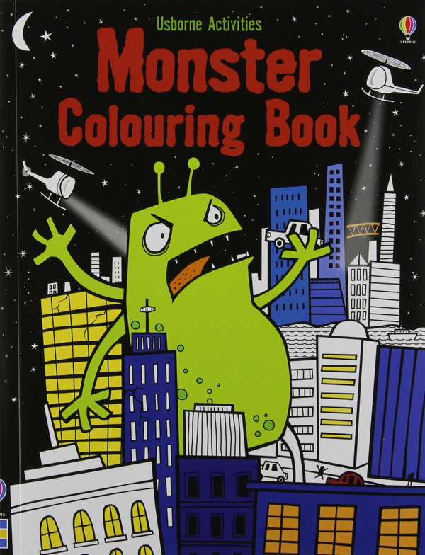 Бумажная книга «Monster Activity Pack» - фото №1