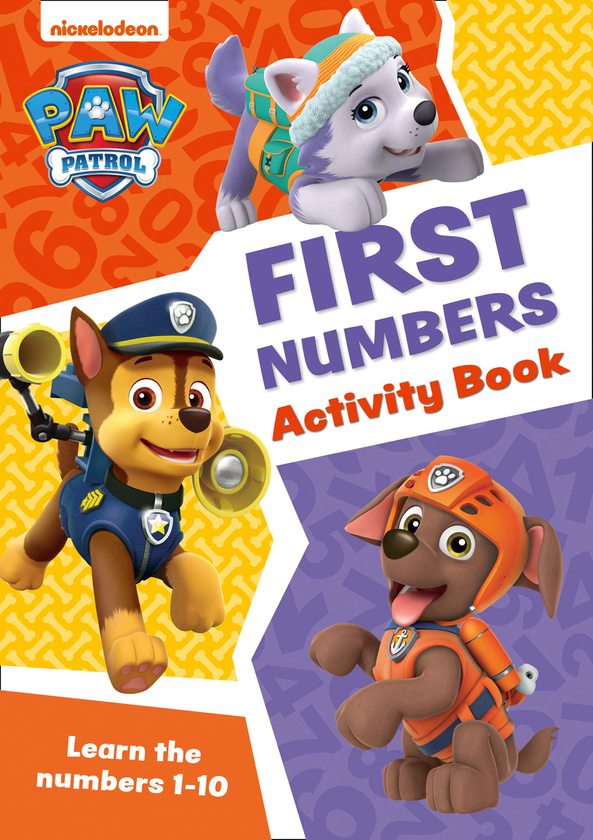 Бумажная книга «PAW Patrol First Numbers Activity Book : Get Ready for School with Paw Patrol» - фото №1