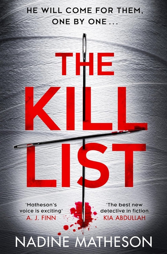 Паперова книга «The Kill List », автор Надін Метісон - фото №1