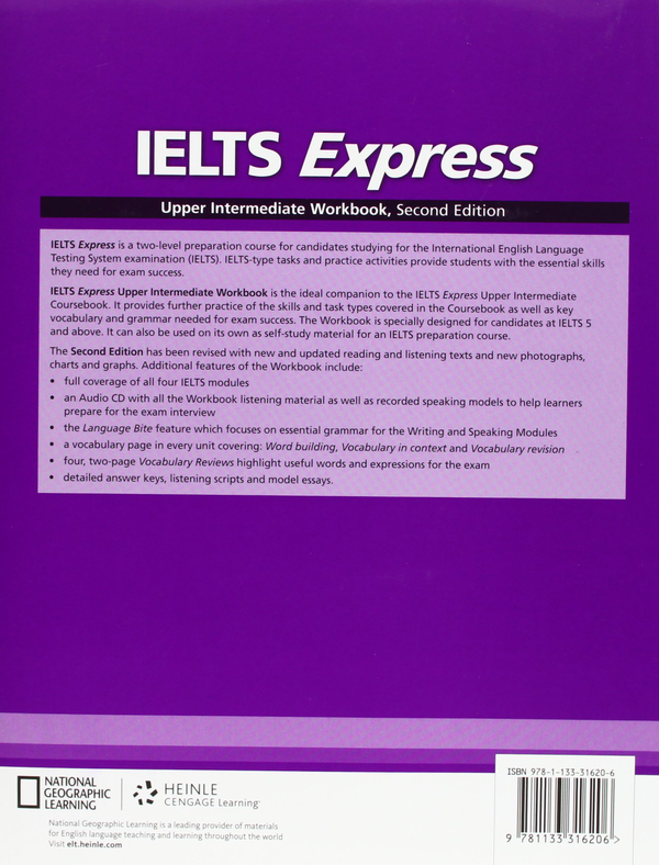 Бумажная книга «IELTS Express Upper-Intermediate Workbook (+CD)», автор Ричард Хоулс - фото №1