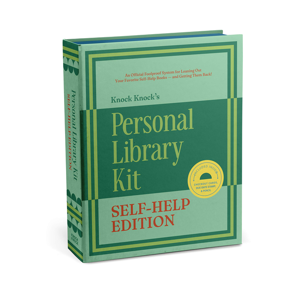 Бумажная книга «Knock Knock Personal Library Kit: Self-Help Book Edition» - фото №1