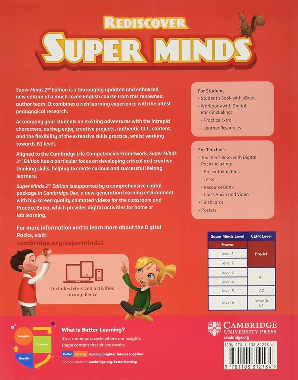 [object Object] «Super Minds. Starter. Student's Book with eBook (British English)», авторів Герберт Пухта, Пітер Льюїс-Джонс - фото №2 - мініатюра