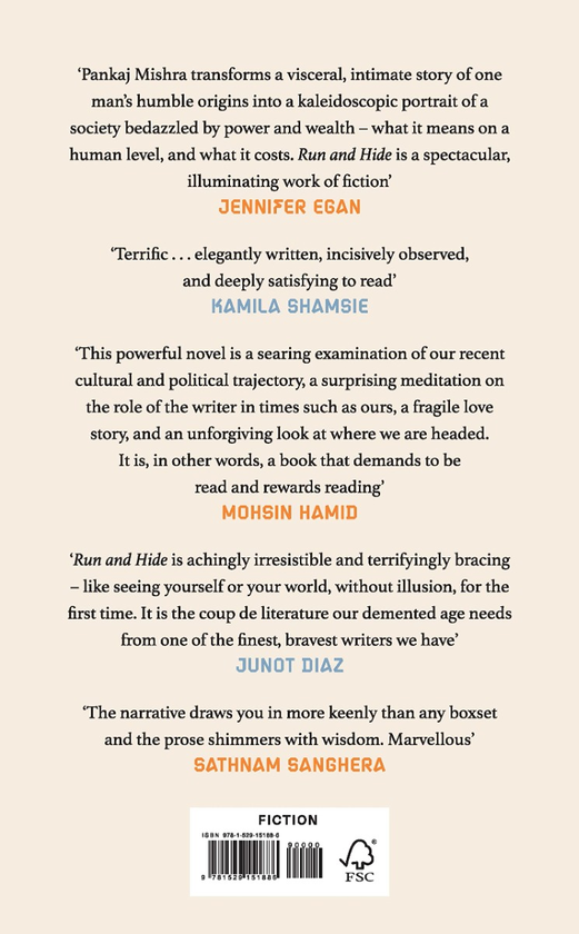 Паперова книга «Run And Hide», автор Панкадж Мишра - фото №1
